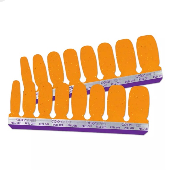 *Retired* Color Street: Orange Zest | Sheer Jelly Layer Spring Summer Bright - Picture 8 of 8